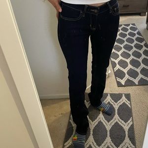 Hollister low rise jeans.